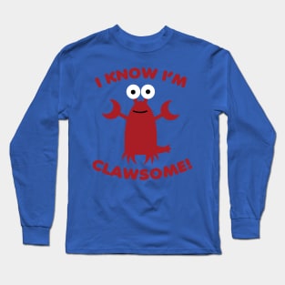 Clawsome Lobster Long Sleeve T-Shirt
